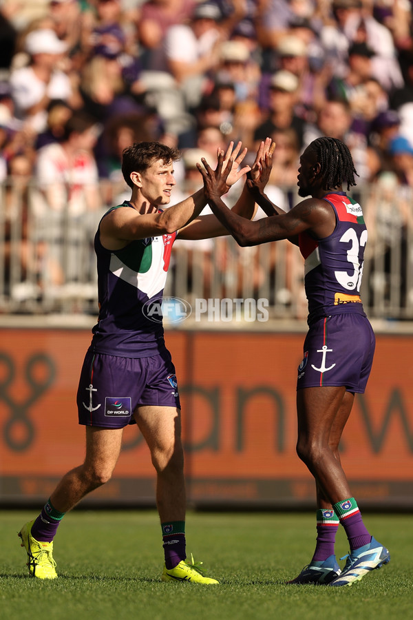 AFL 2024 Round 22 - Fremantle v Geelong - A-52660205