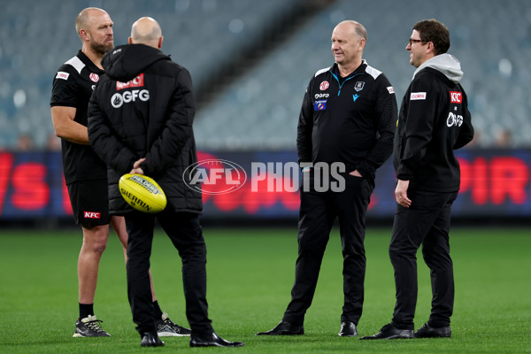 AFL 2024 Round 22 - Melbourne v Port Adelaide - A-52661209