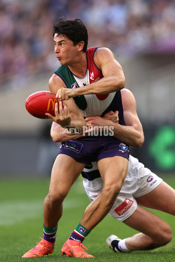 AFL 2024 Round 22 - Fremantle v Geelong - A-52661223