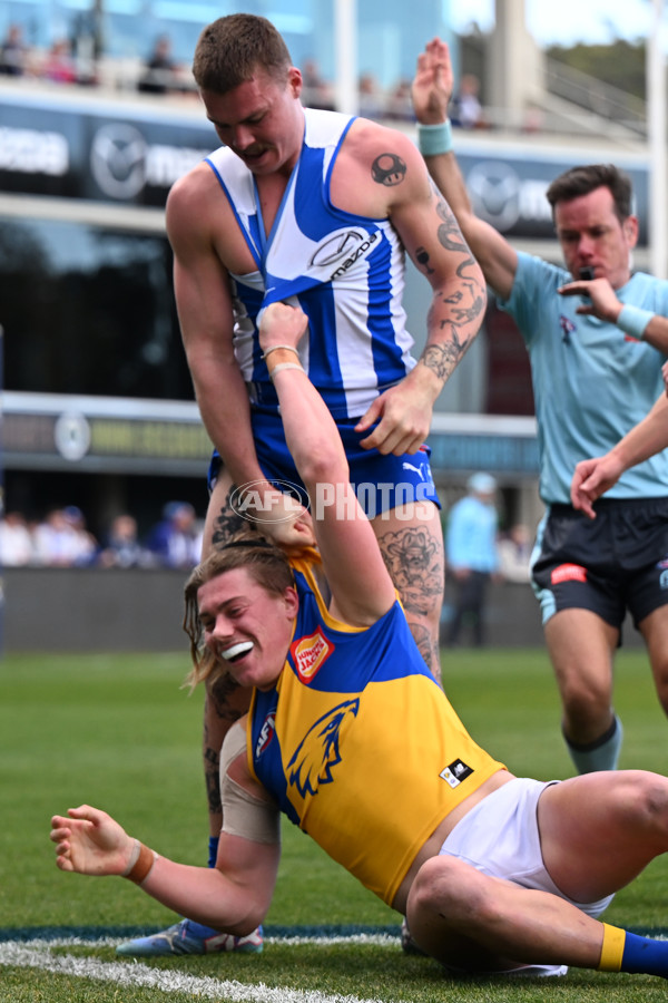 AFL 2024 Round 22 - North Melbourne v West Coast - A-52661268