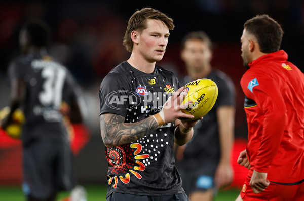 AFL 2024 Round 22 - Essendon v Gold Coast - A-52661296