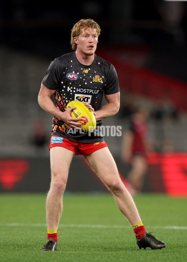 AFL 2024 Round 22 - Essendon v Gold Coast - A-52662650