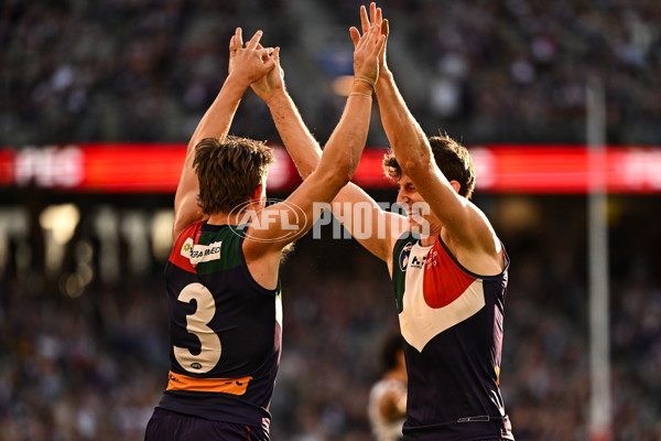 AFL 2024 Round 22 - Fremantle v Geelong - A-52665038