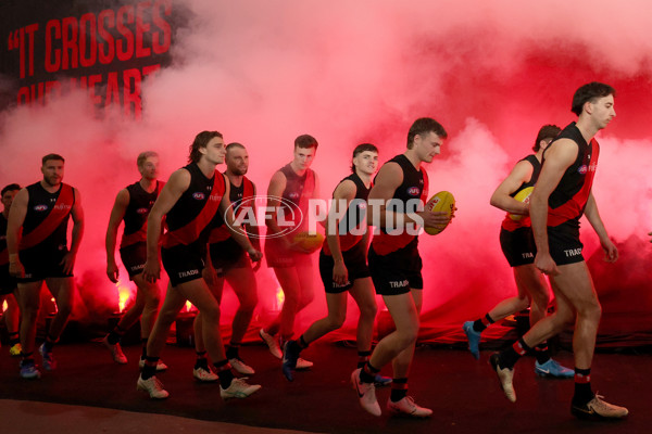 AFL 2024 Round 22 - Essendon v Gold Coast - A-52665089