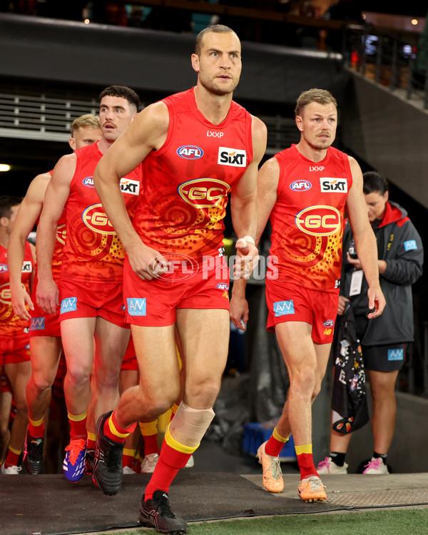 AFL 2024 Round 22 - Essendon v Gold Coast - A-52665091