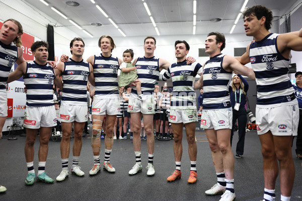 AFL 2024 Round 22 - Fremantle v Geelong - A-52666489