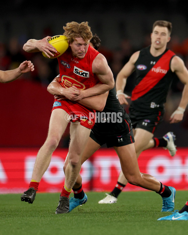 AFL 2024 Round 22 - Essendon v Gold Coast - A-52666501