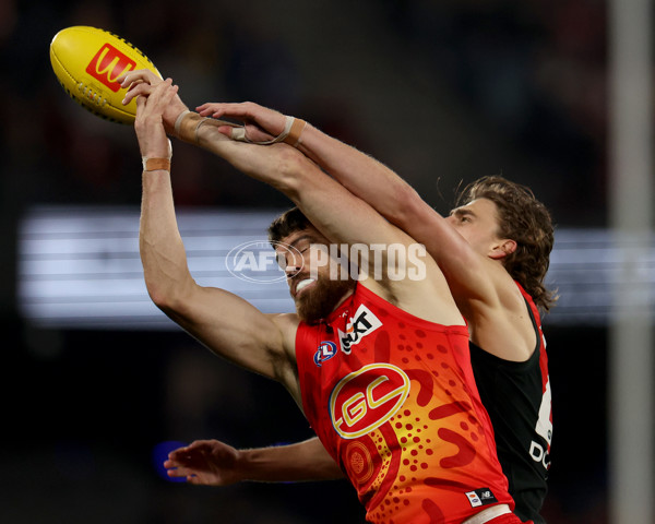 AFL 2024 Round 22 - Essendon v Gold Coast - A-52666517