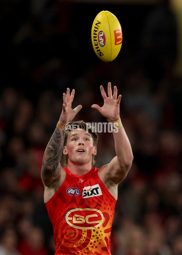 AFL 2024 Round 22 - Essendon v Gold Coast - A-52666521