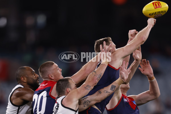 AFL 2024 Round 22 - Melbourne v Port Adelaide - A-52667406