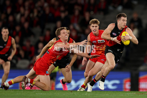 AFL 2024 Round 22 - Essendon v Gold Coast - A-52667420