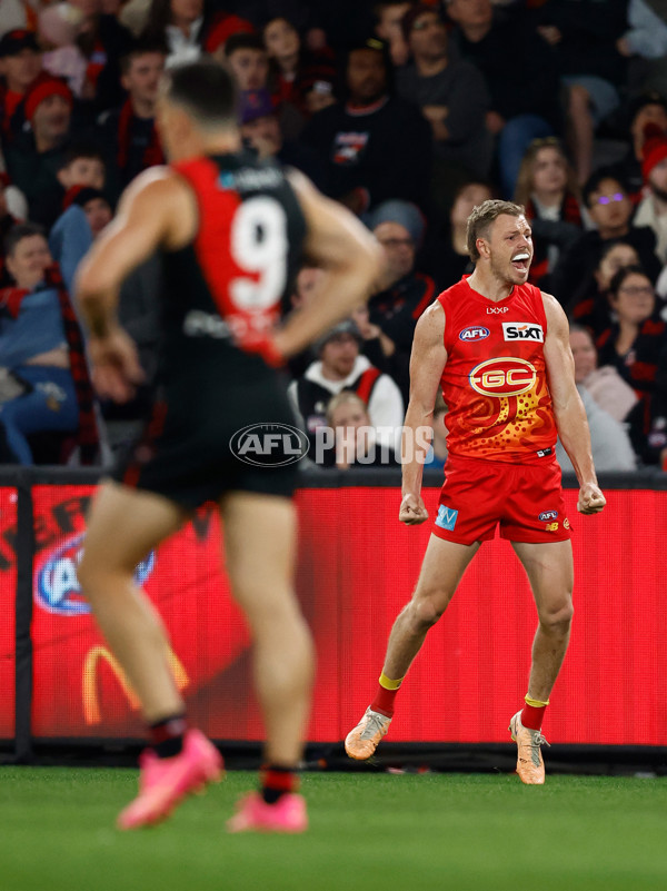 AFL 2024 Round 22 - Essendon v Gold Coast - A-52669320