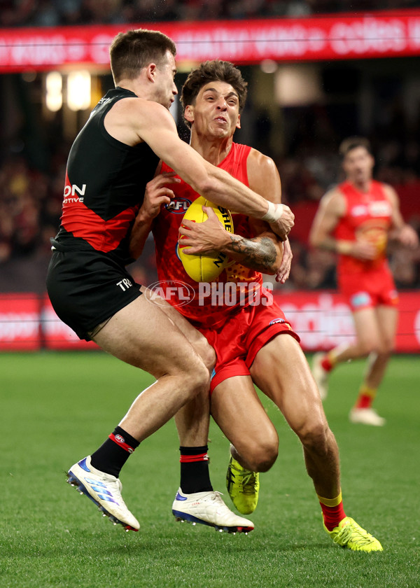 AFL 2024 Round 22 - Essendon v Gold Coast - A-52669370