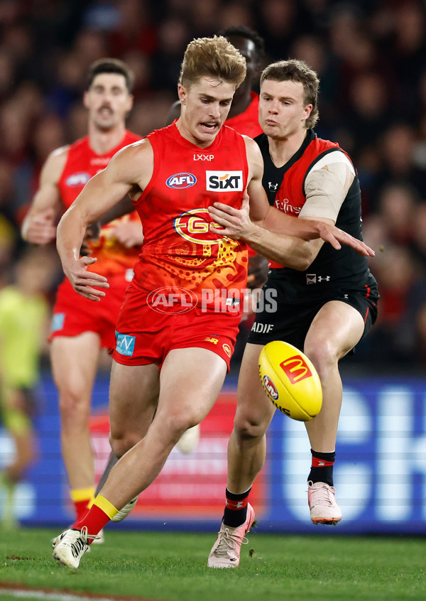 AFL 2024 Round 22 - Essendon v Gold Coast - A-52670439