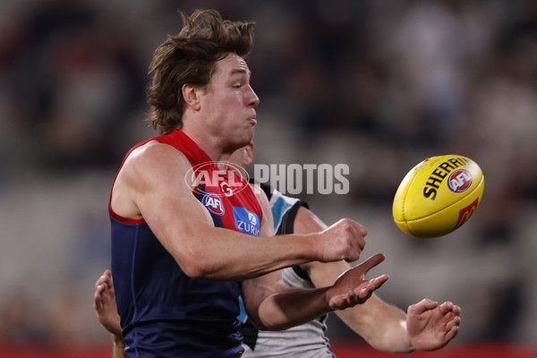 AFL 2024 Round 22 - Melbourne v Port Adelaide - A-52670440