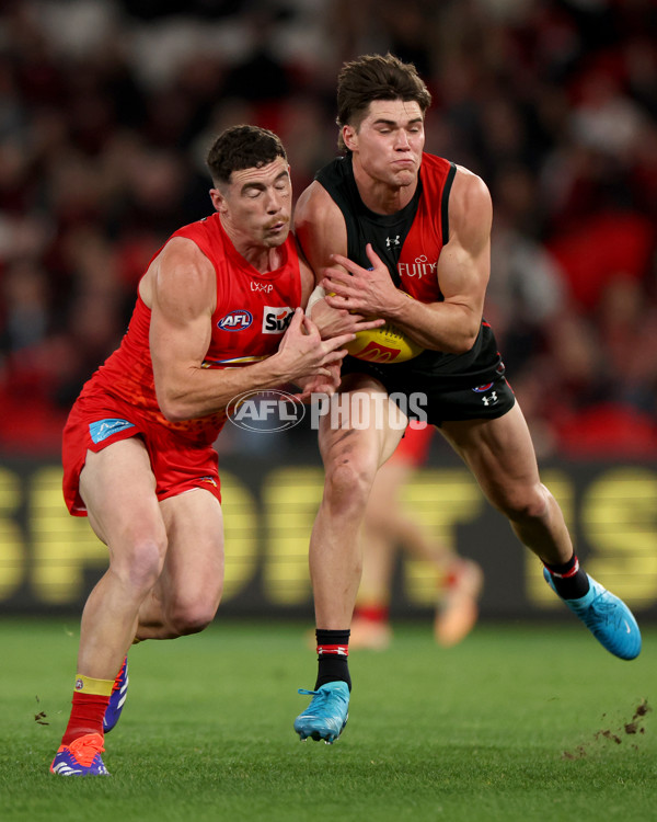 AFL 2024 Round 22 - Essendon v Gold Coast - A-52670454