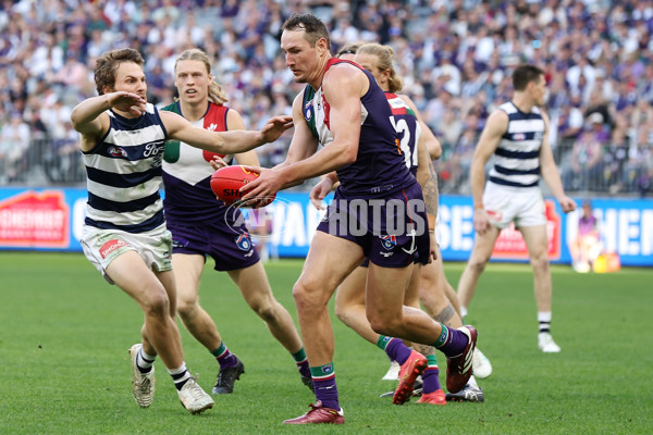 AFL 2024 Round 22 - Fremantle v Geelong - A-52671904