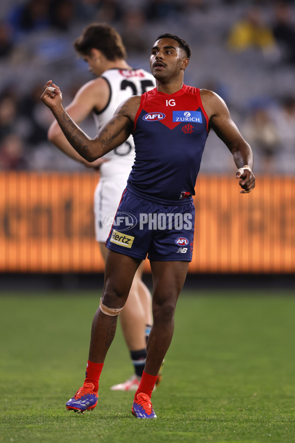 AFL 2024 Round 22 - Melbourne v Port Adelaide - A-52671951