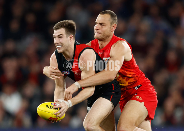 AFL 2024 Round 22 - Essendon v Gold Coast - A-52671986