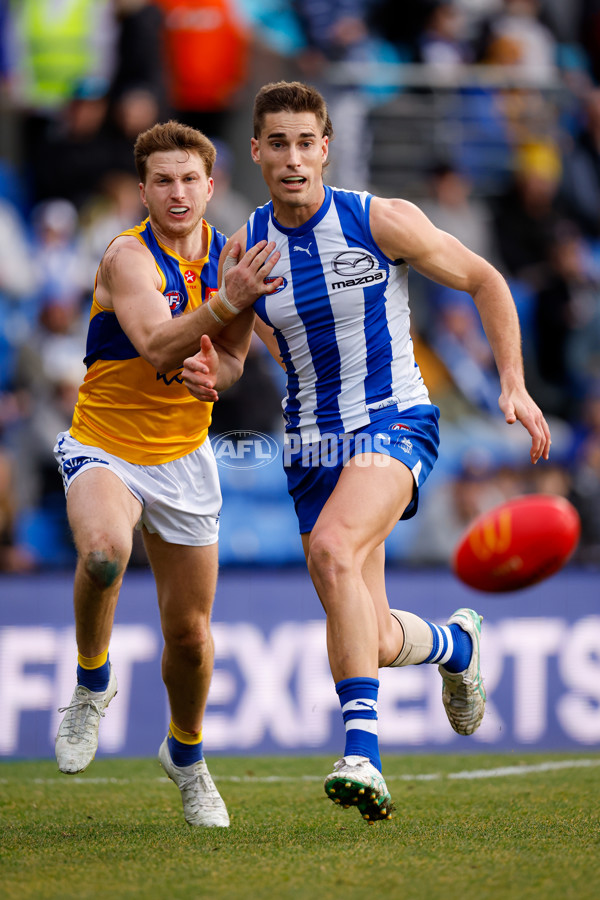 AFL 2024 Round 22 - North Melbourne v West Coast - A-52674748