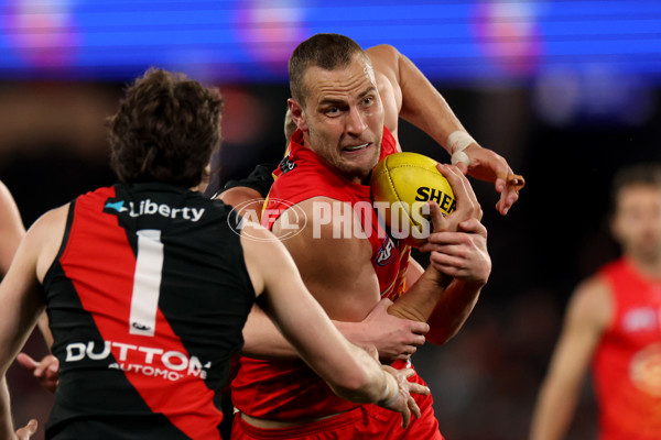 AFL 2024 Round 22 - Essendon v Gold Coast - A-52674781