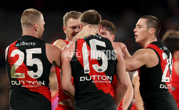 AFL 2024 Round 22 - Essendon v Gold Coast - A-52674815