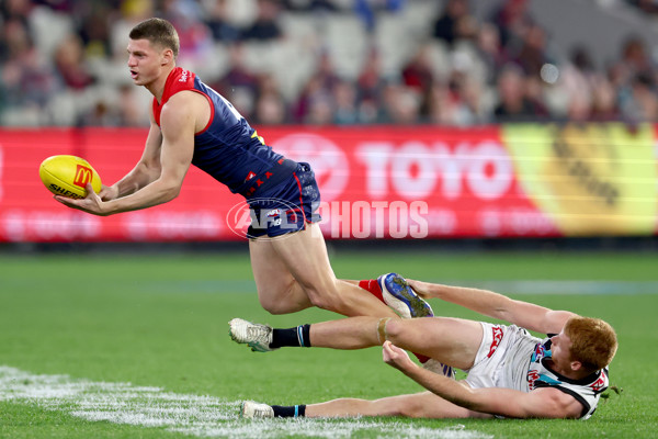 AFL 2024 Round 22 - Melbourne v Port Adelaide - A-52674829