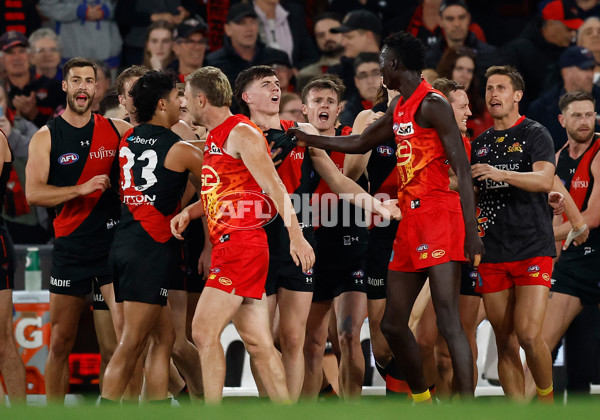 AFL 2024 Round 22 - Essendon v Gold Coast - A-52675576