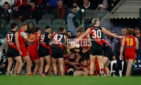 AFL 2024 Round 22 - Essendon v Gold Coast - A-52675584