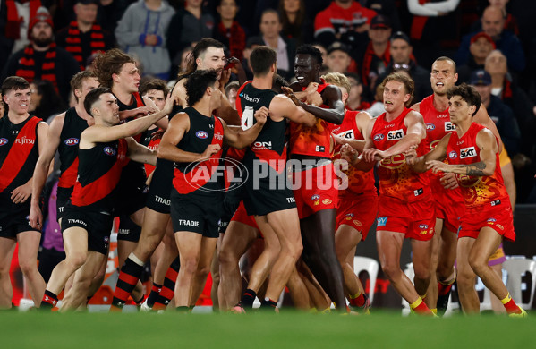 AFL 2024 Round 22 - Essendon v Gold Coast - A-52675585