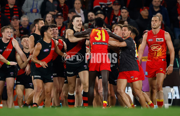 AFL 2024 Round 22 - Essendon v Gold Coast - A-52675586