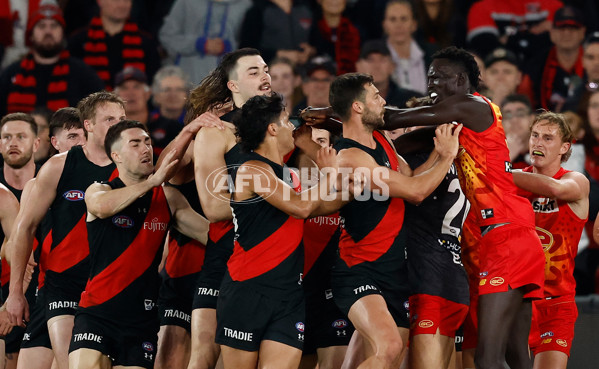 AFL 2024 Round 22 - Essendon v Gold Coast - A-52675587