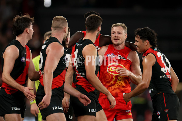 AFL 2024 Round 22 - Essendon v Gold Coast - A-52675602