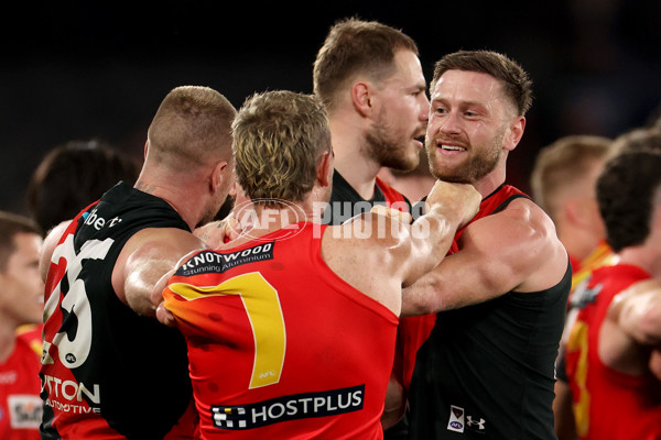 AFL 2024 Round 22 - Essendon v Gold Coast - A-52675608