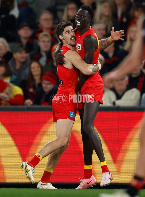 AFL 2024 Round 22 - Essendon v Gold Coast - A-52675620