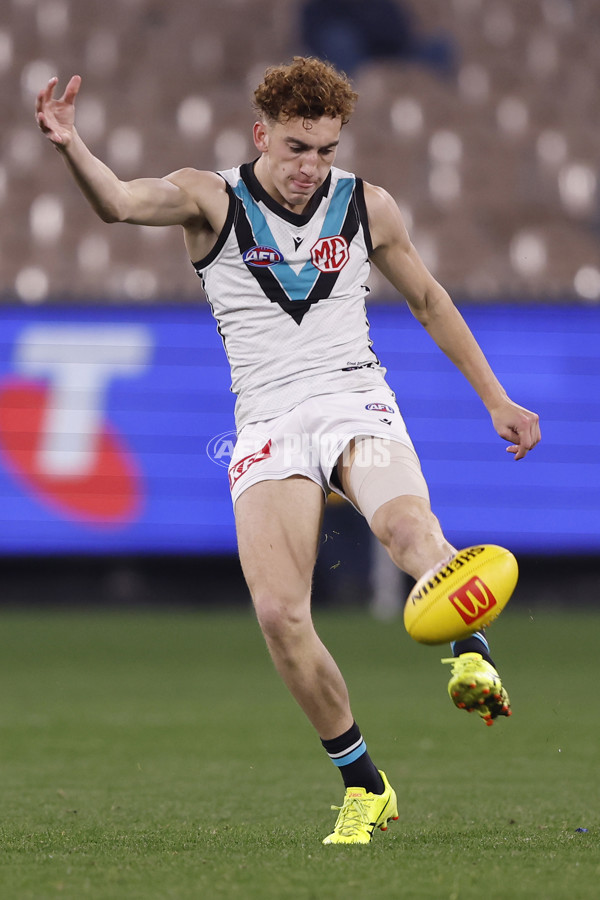 AFL 2024 Round 22 - Melbourne v Port Adelaide - A-52677459