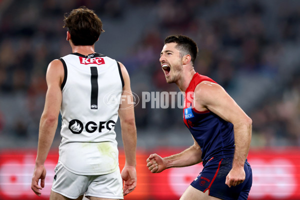 AFL 2024 Round 22 - Melbourne v Port Adelaide - A-52677491