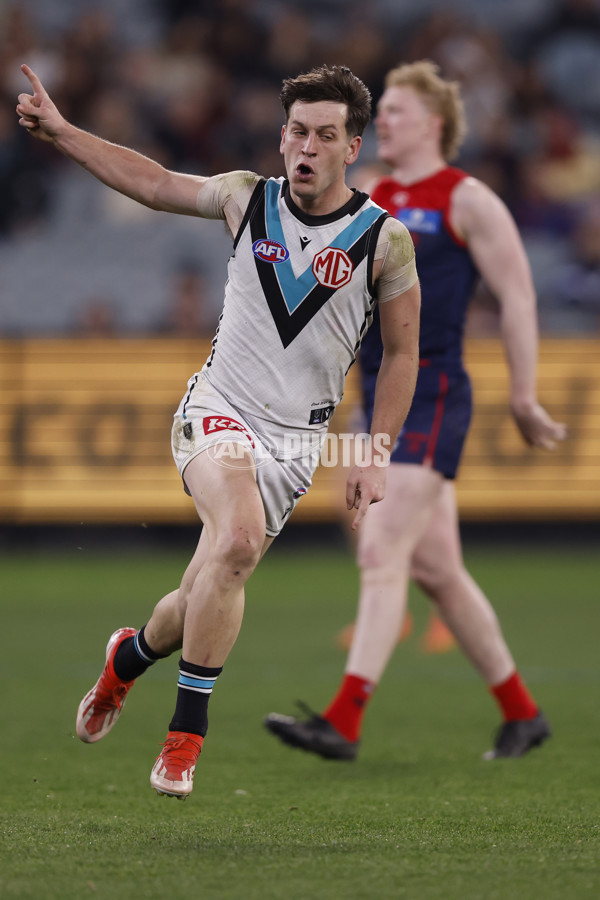 AFL 2024 Round 22 - Melbourne v Port Adelaide - A-52677500