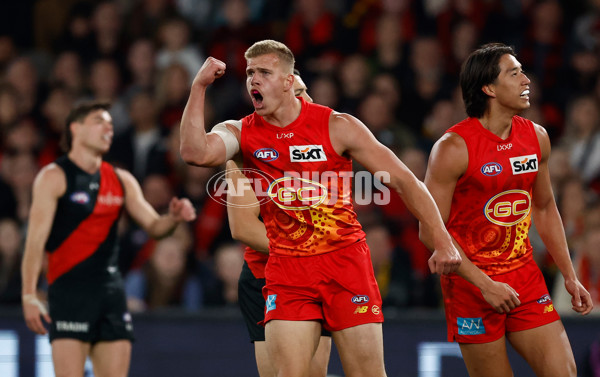 AFL 2024 Round 22 - Essendon v Gold Coast - A-52677517