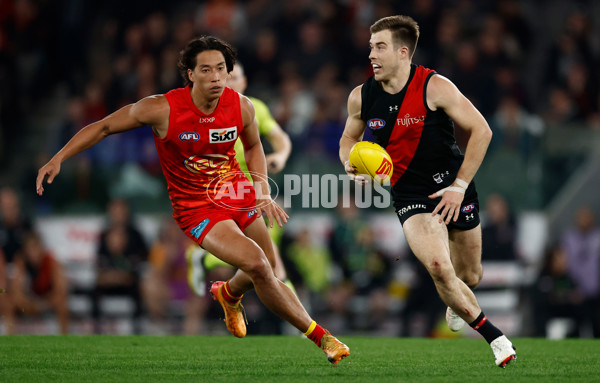 AFL 2024 Round 22 - Essendon v Gold Coast - A-52677518