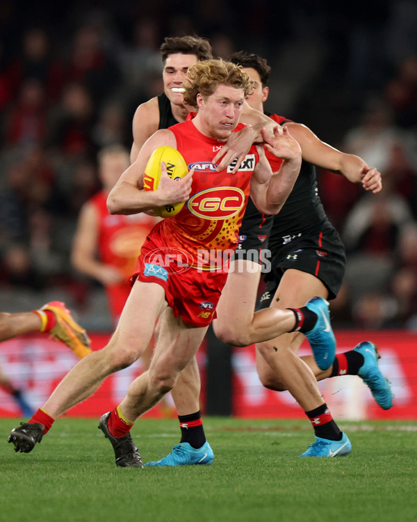 AFL 2024 Round 22 - Essendon v Gold Coast - A-52677535