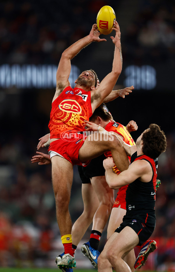 AFL 2024 Round 22 - Essendon v Gold Coast - A-52678176