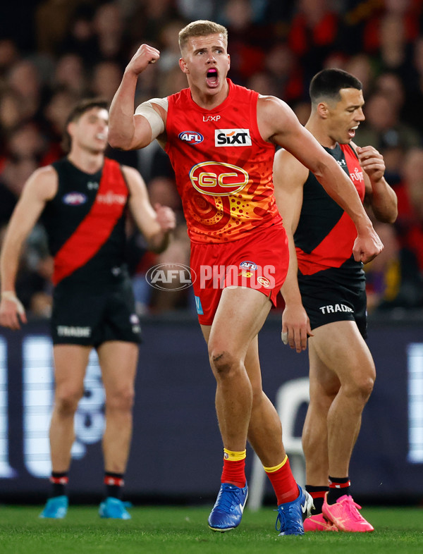 AFL 2024 Round 22 - Essendon v Gold Coast - A-52678190