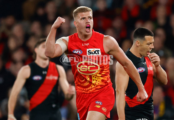 AFL 2024 Round 22 - Essendon v Gold Coast - A-52678191