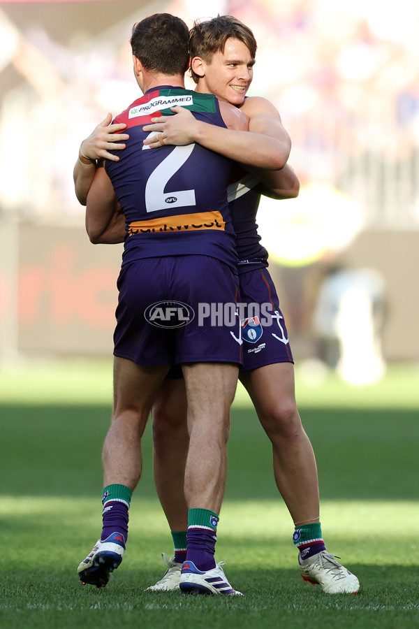 AFL 2024 Round 22 - Fremantle v Geelong - A-52678204