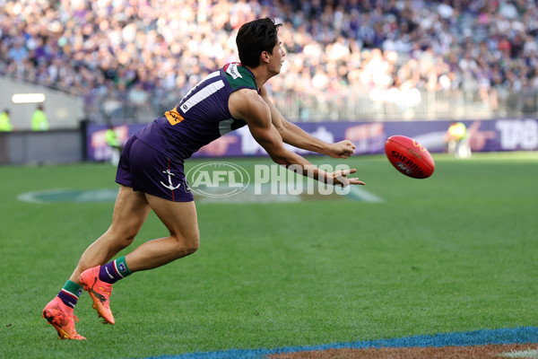 AFL 2024 Round 22 - Fremantle v Geelong - A-52678209