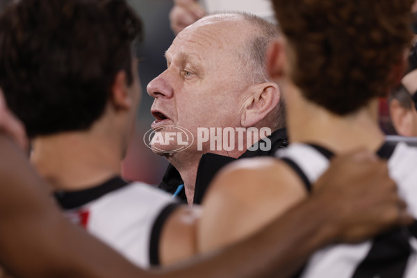 AFL 2024 Round 22 - Melbourne v Port Adelaide - A-52678216