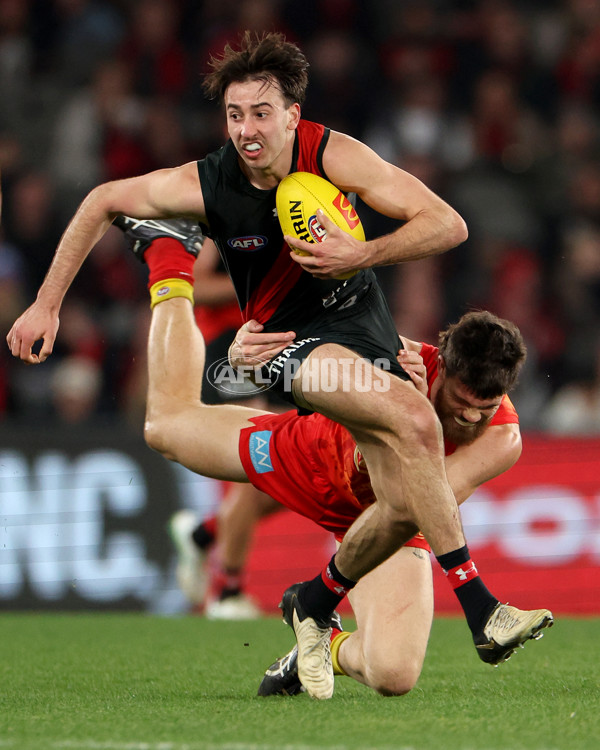 AFL 2024 Round 22 - Essendon v Gold Coast - A-52678225