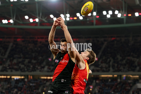 AFL 2024 Round 22 - Essendon v Gold Coast - A-52680427