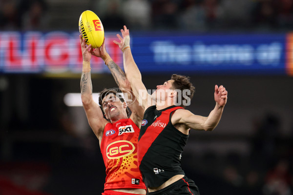 AFL 2024 Round 22 - Essendon v Gold Coast - A-52680433